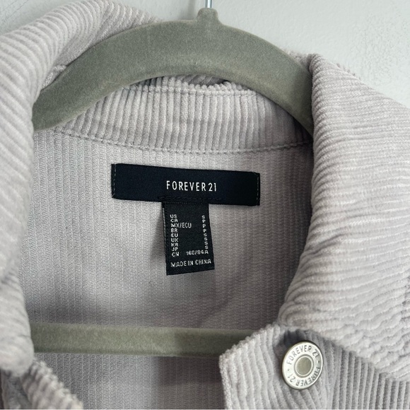 Forever 21 Gray Jean Jackets - Picture 3 of 3